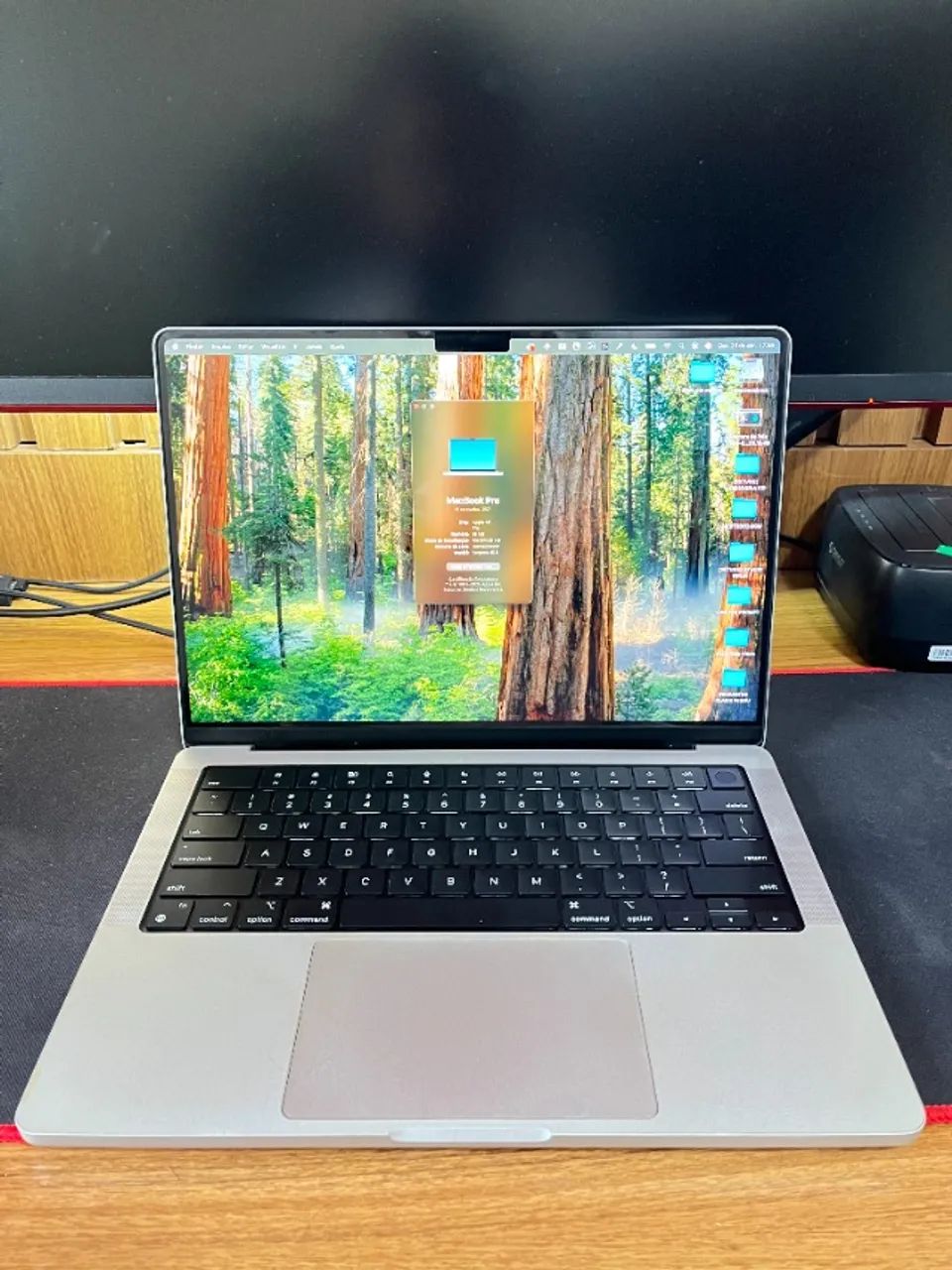 MacBook Pro 14 M1 Pro 10-Core 16GB 1TB SSD Impecável com Caixa