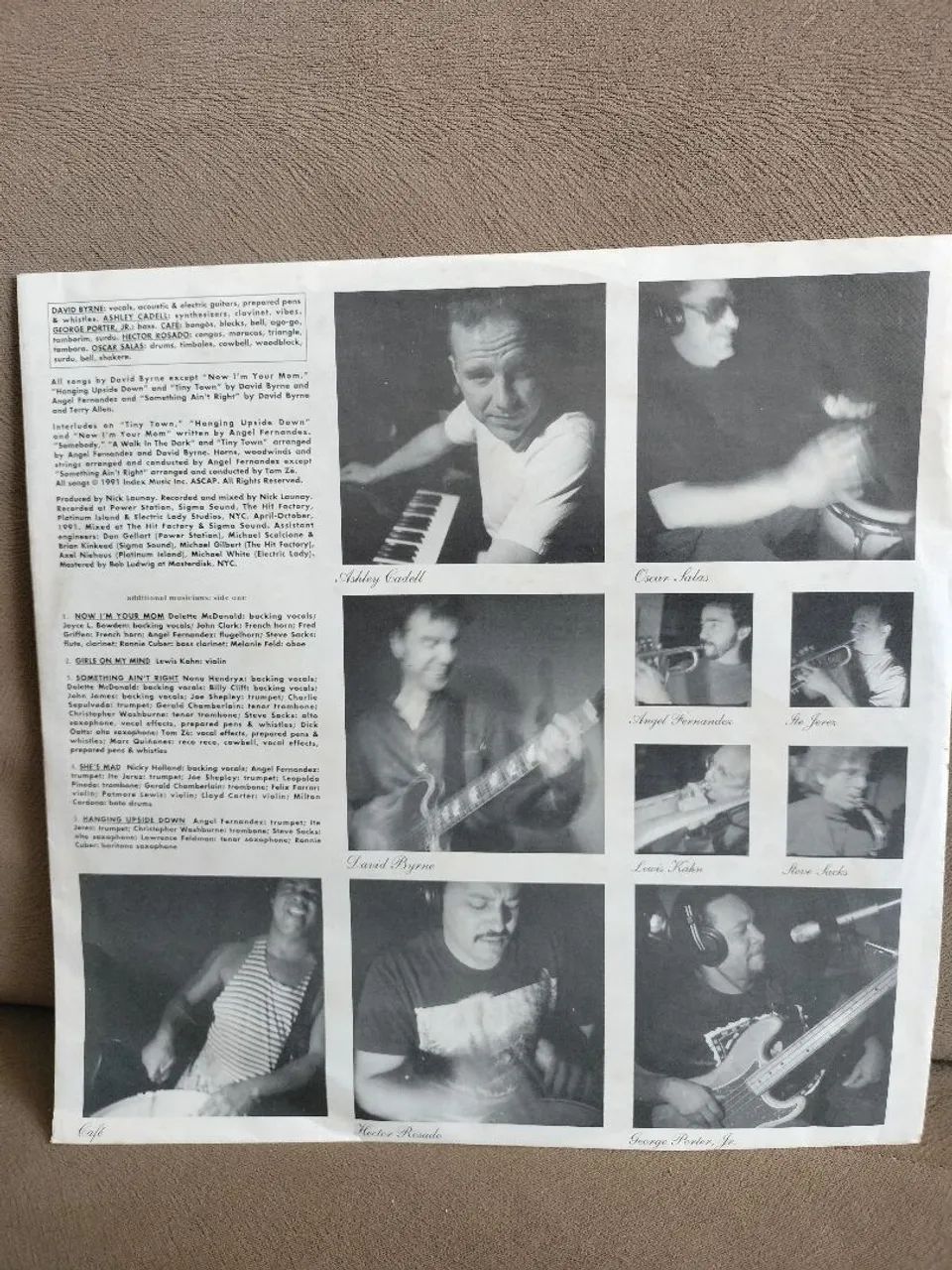 LP Vinil David Byrne - Uh-Oh 1992 - Importado  - Foto 5
