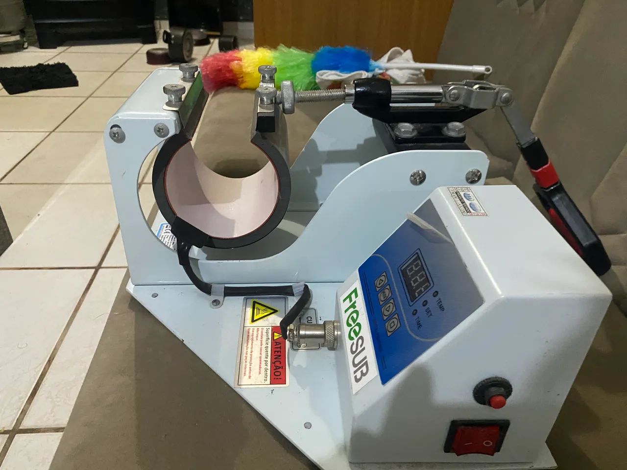 PRENSA TÉRMICA PARA CANECAS E XÍCARAS - FREESUB - Foto 3