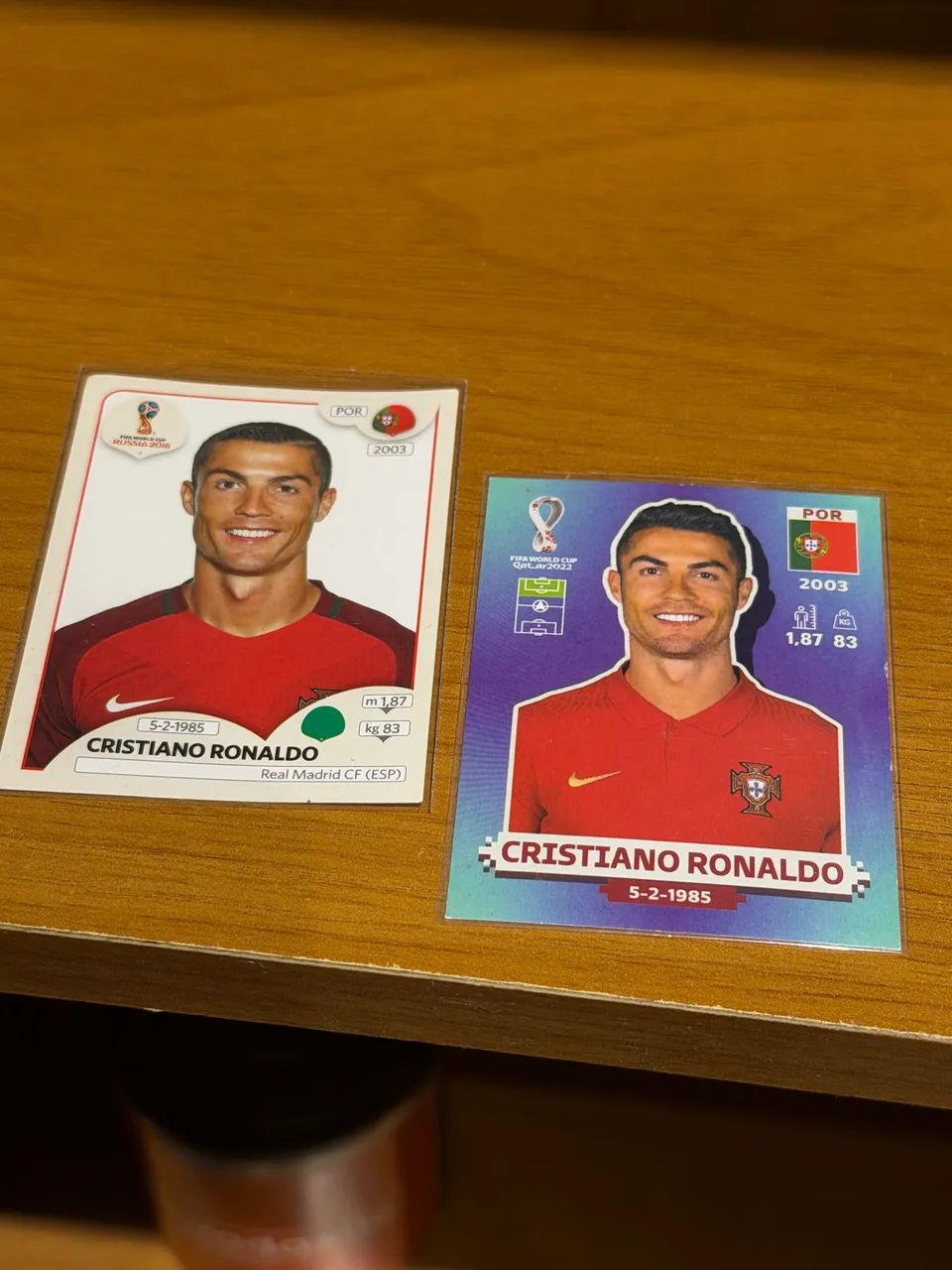 Figurinha Cr7 2018,2022
