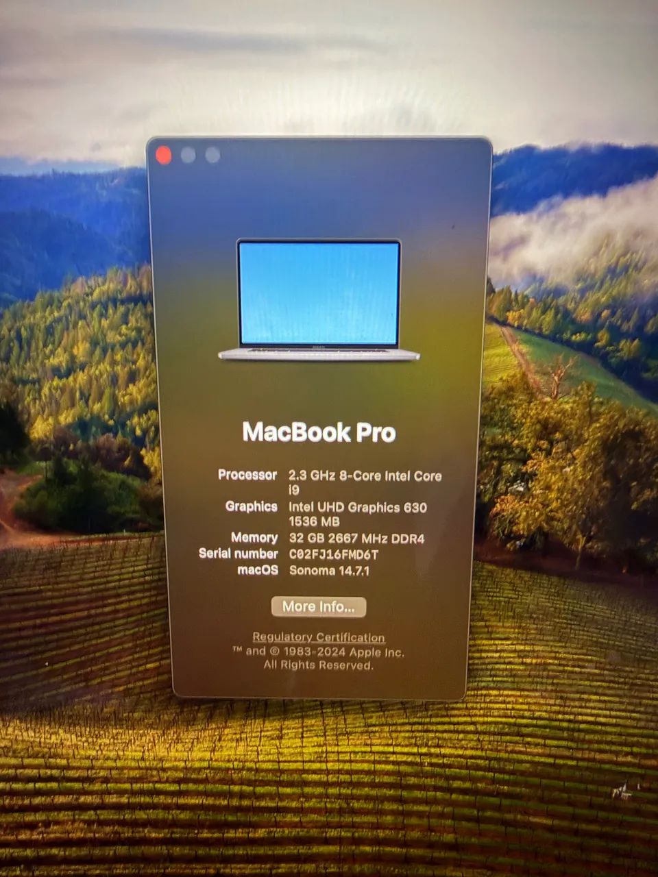 MacBook Pro i9 - touchbar - 32 RAM - 1tb memória  - Foto 4