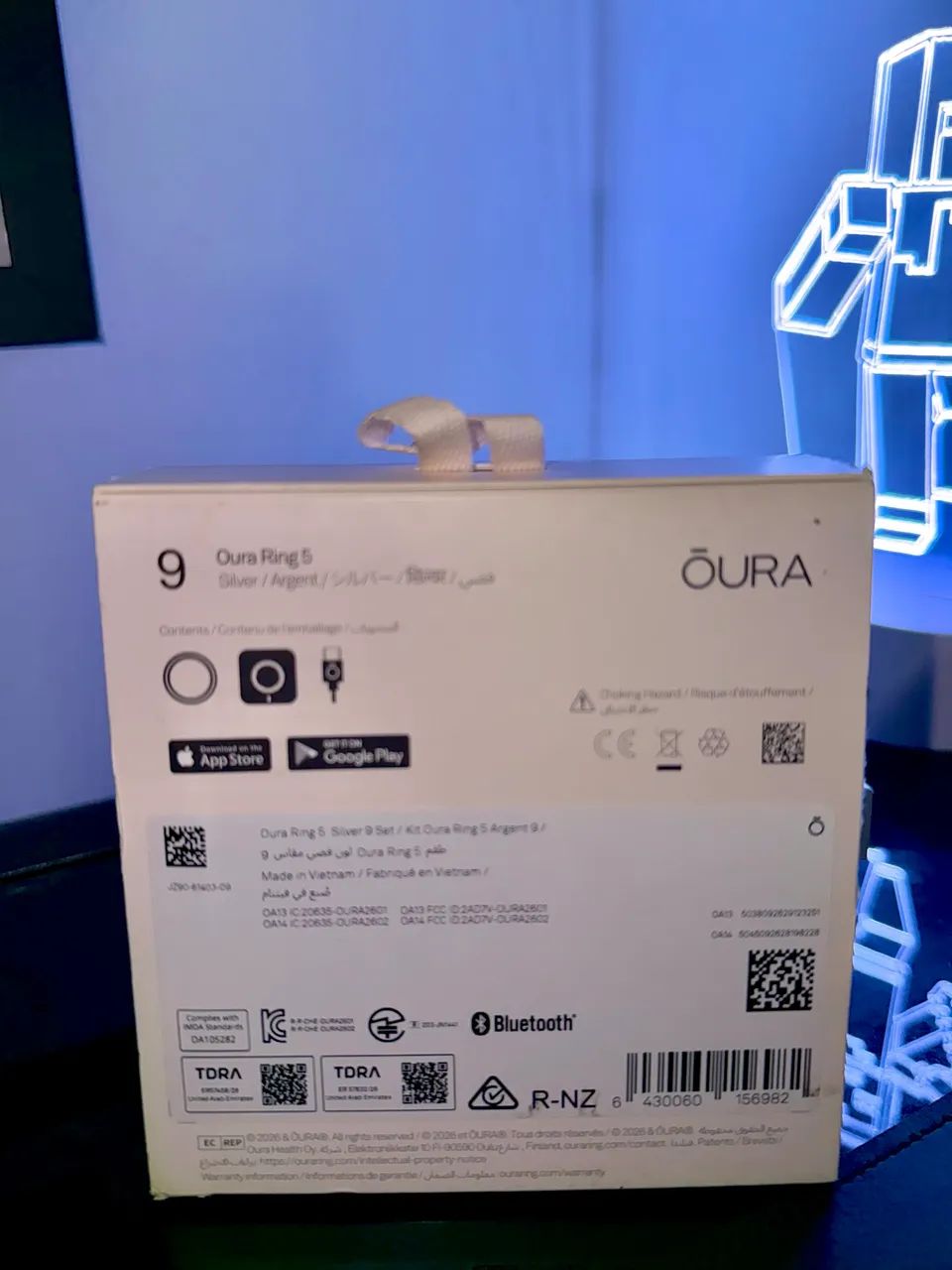 Oura Ring 5 -  Tamanho 9 - Foto 4