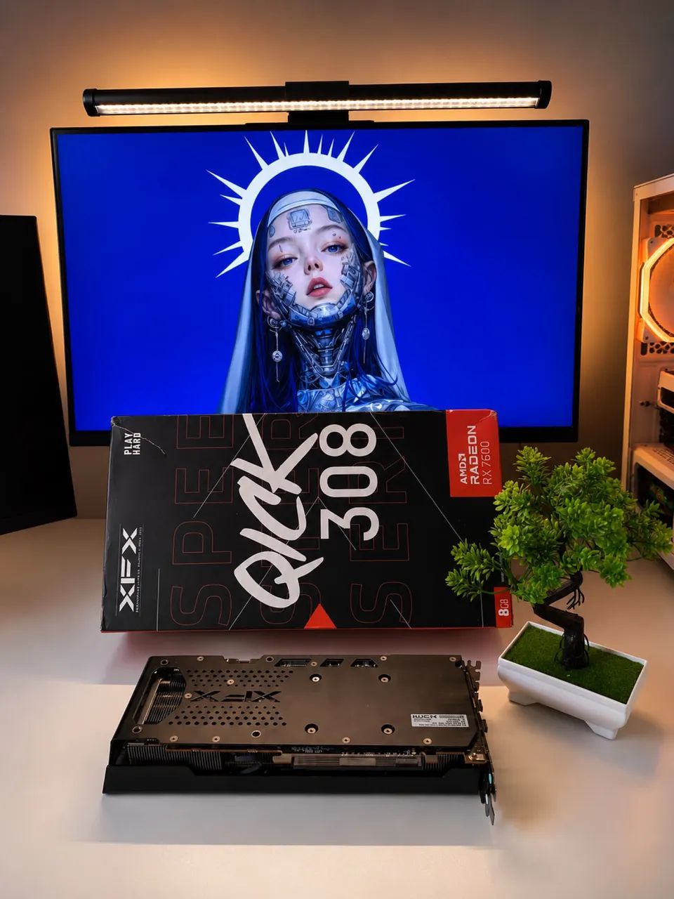 RX7600 XFX(aceito sua placa)  - Foto 2