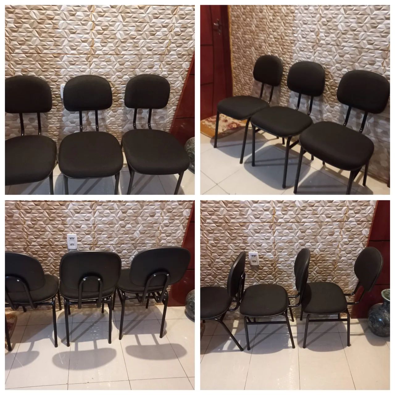 Cadeiras para escritórios semi novas  - Foto 5