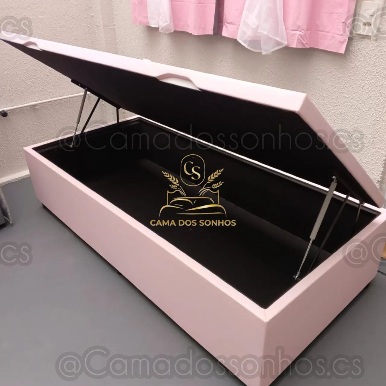 Cama baú solteiro e solteirão  - Foto 5