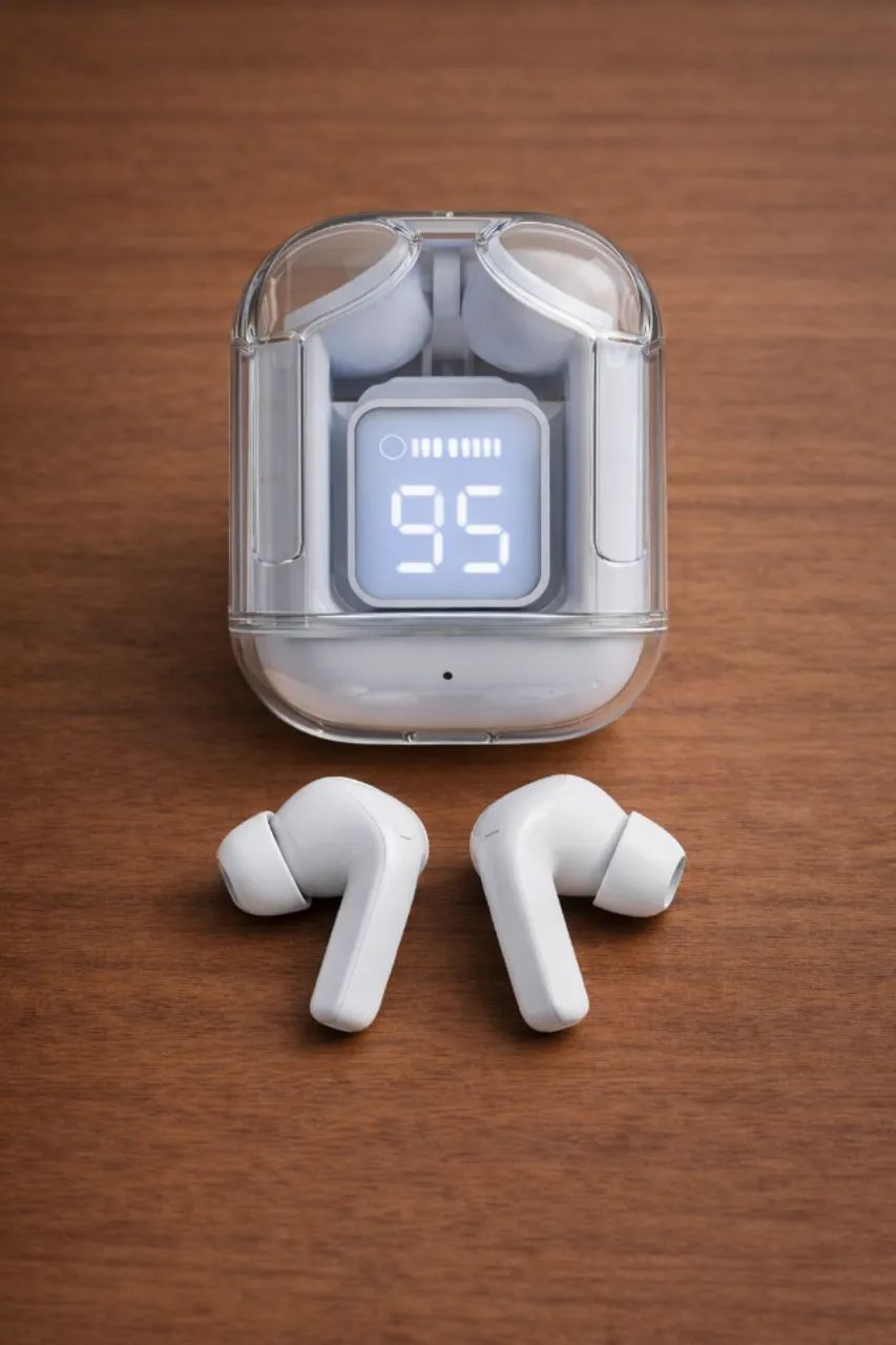 Fone Bluetooth azul Ultrapods Max - Novo, Som Potente e Estilo Premium ? - Foto 4