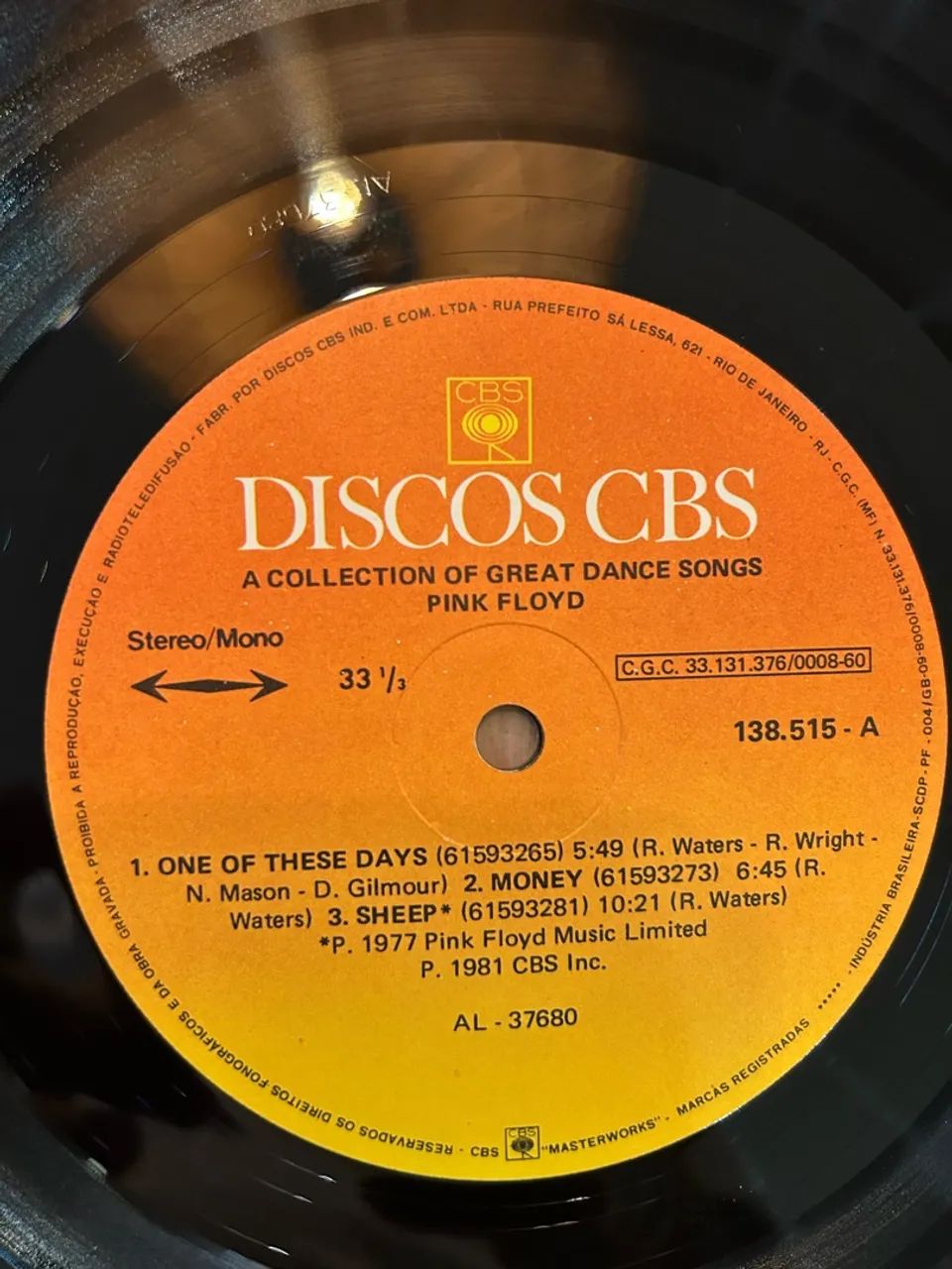 Pink Floyd - A Collection Of Great Dance Songs - CDs, DVDs etc