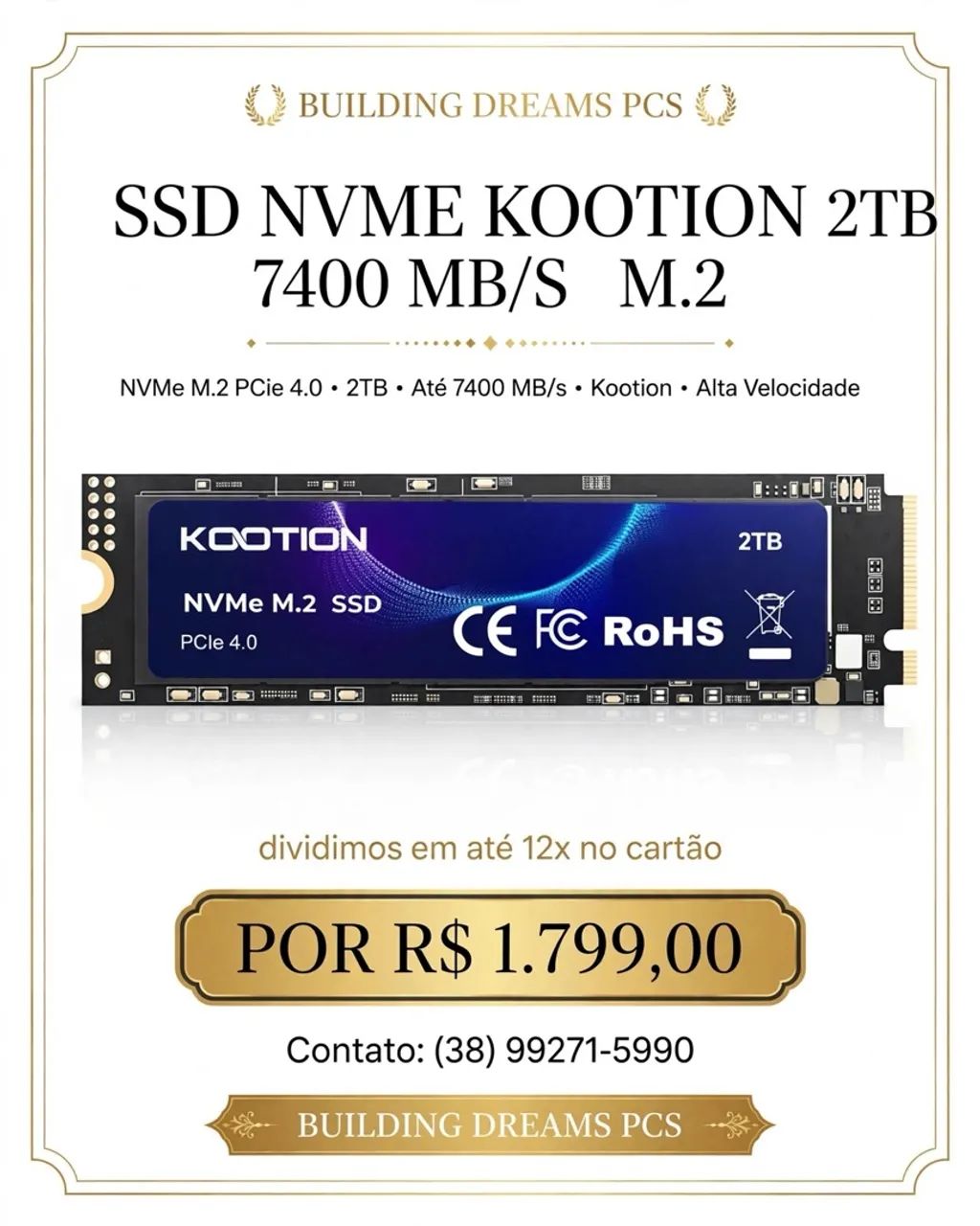 NVME KOTION 2TB