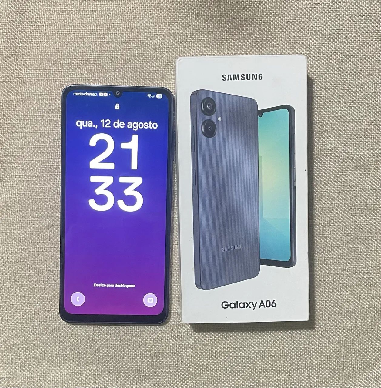 Galaxy A06 4g Seminovo + Acessórios