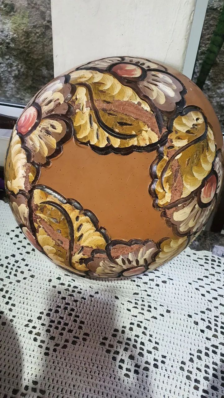 Vaso cachepô Cerâmica Antigo