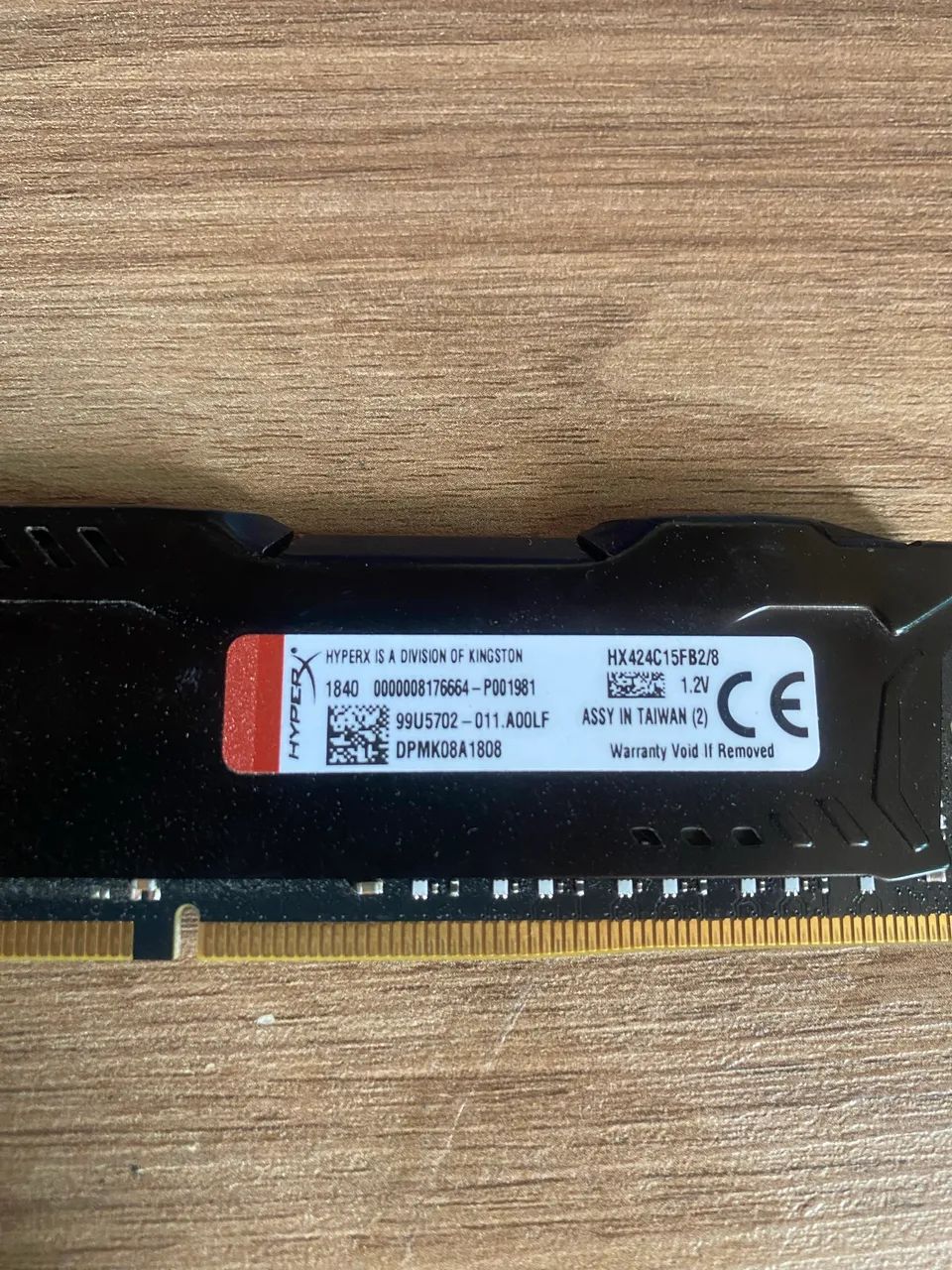 Memória DDR4, 8GB, Hyperx - Foto 2