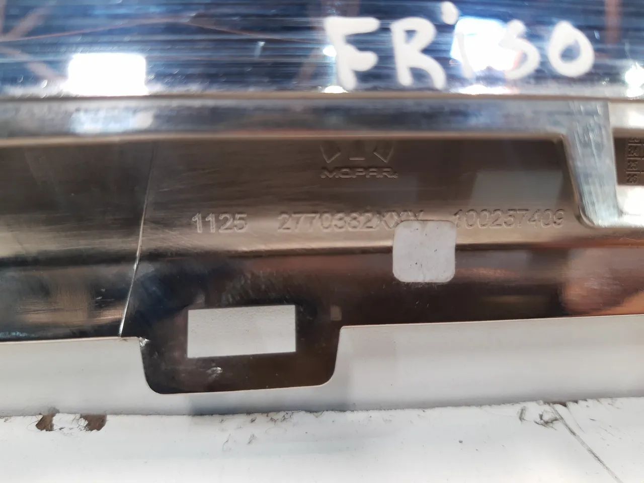 Friso Grade Parachoque Fiat Toro Freedom 2022 2023 2024 - Foto 8