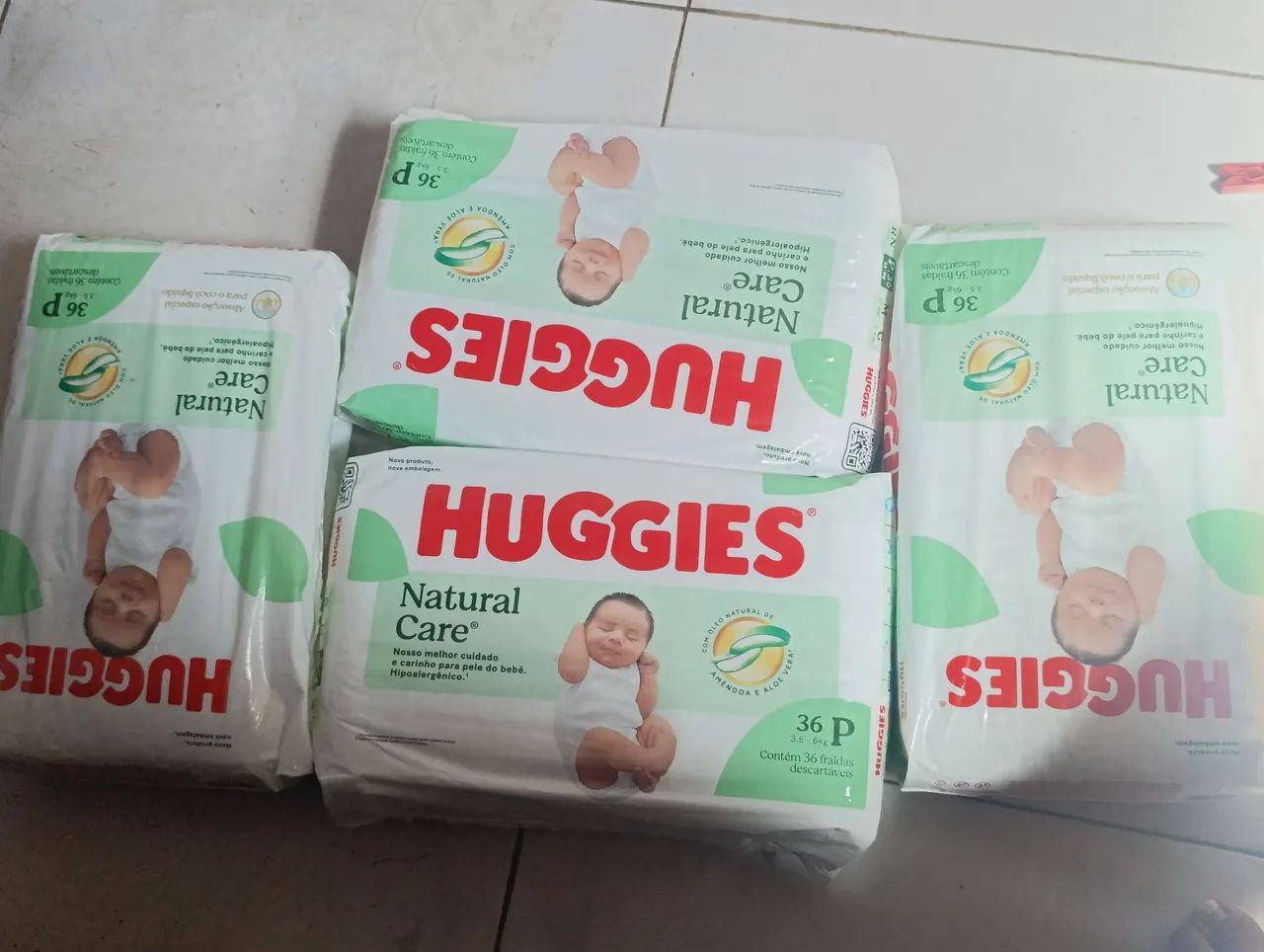 Fraldas Huggies P 
