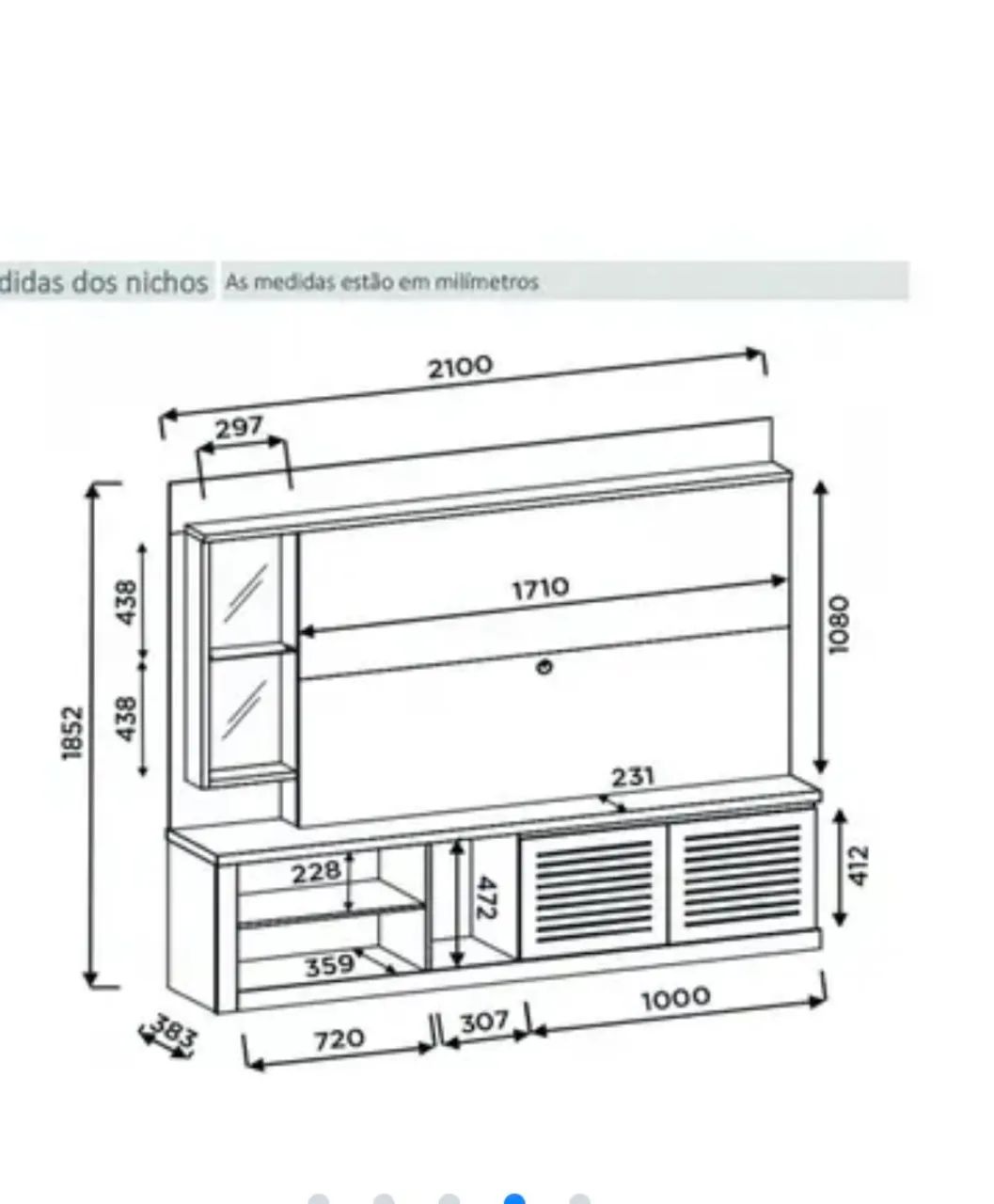 Vendo rack amadeirado  - Foto 2