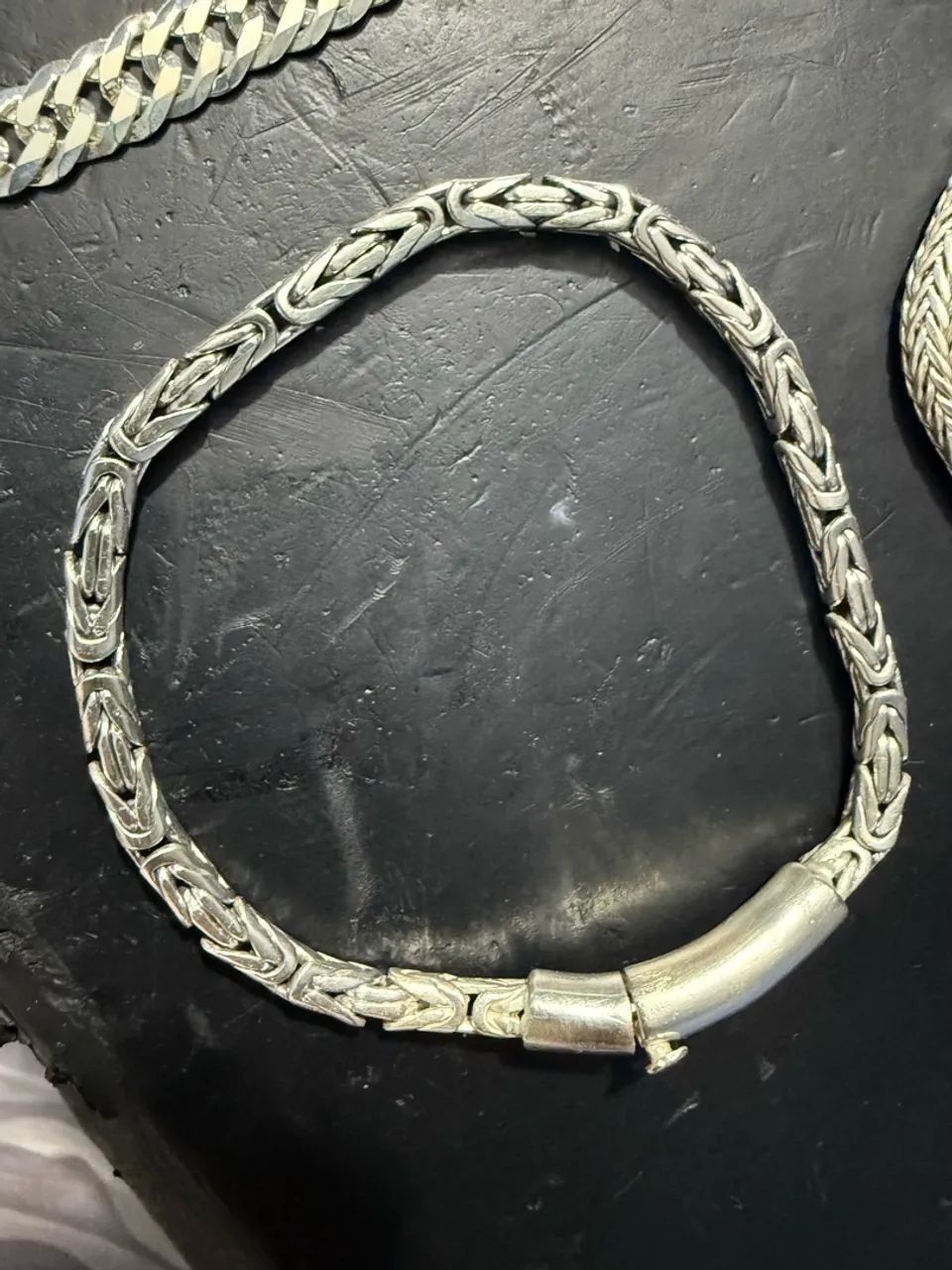 Pulseira prata bali indiana - Foto 2