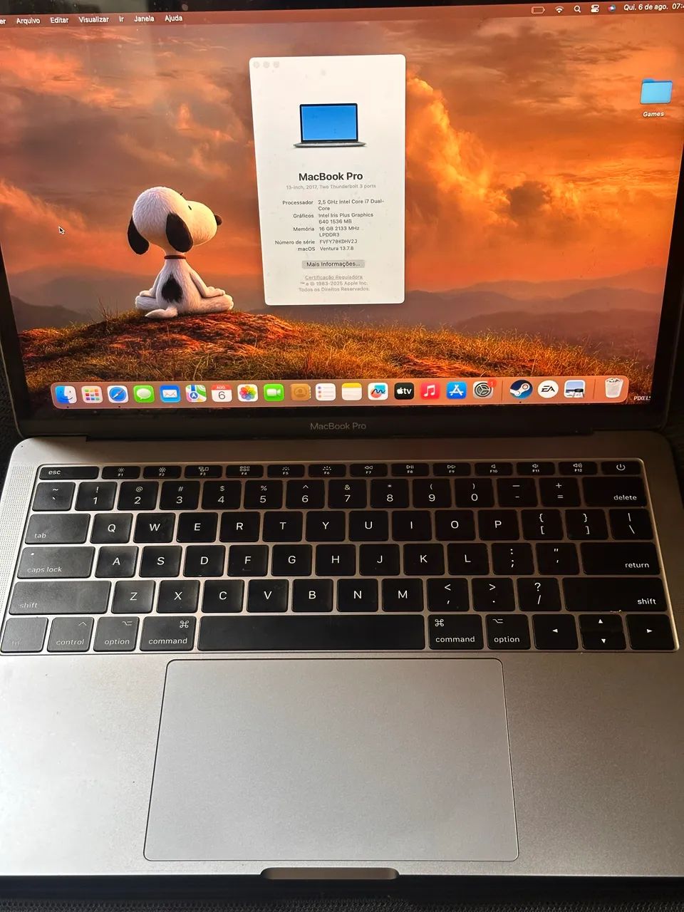 MacBook Pro 13? dual core - I7 - 16GB RAM - 256GB  - Foto 2