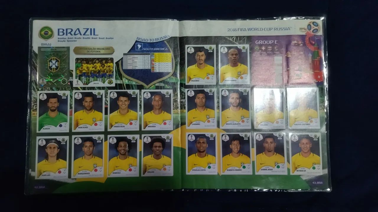 Álbum da Copa 2018 PANINI ORIGINAL Completo Capa Mole  - Foto 2