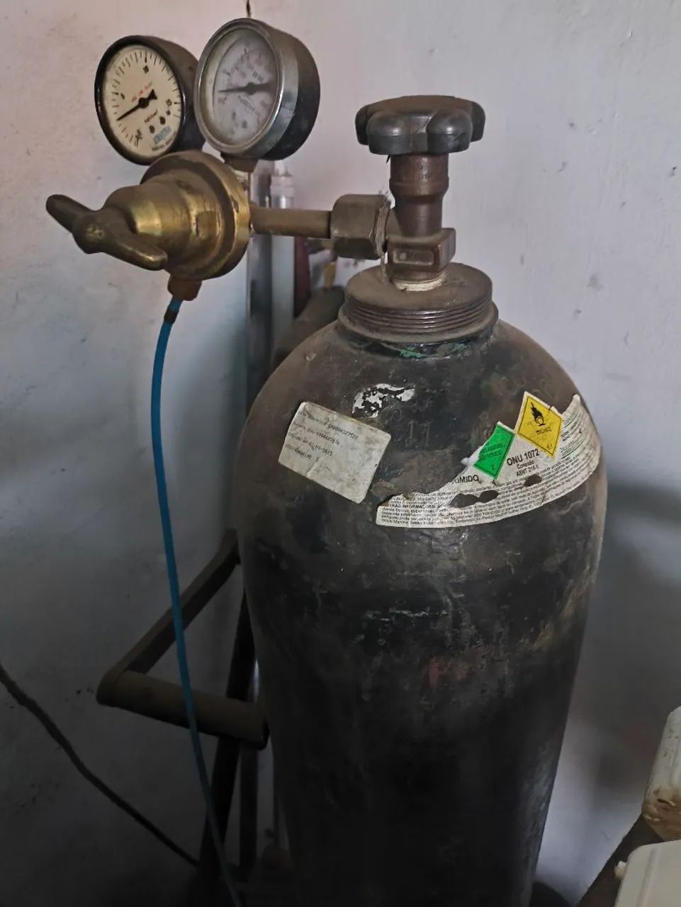 Cilindro oxigênio 7m