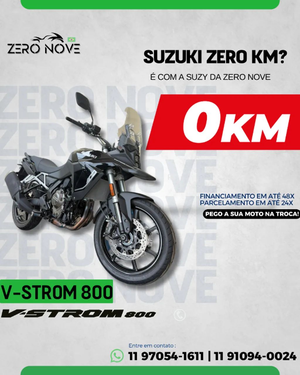 SUZUKI V-STROM 800 0KM 