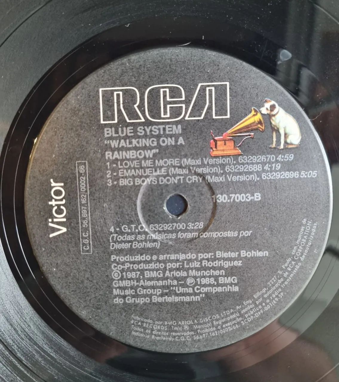 Lp disco vinil Blue System - Walking on Rainbow (modern talking) - Foto 4