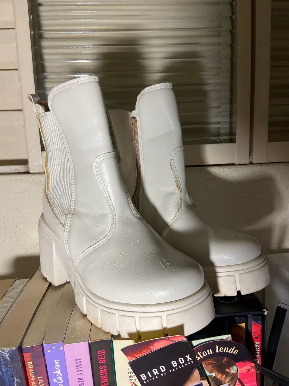 Bota branca 