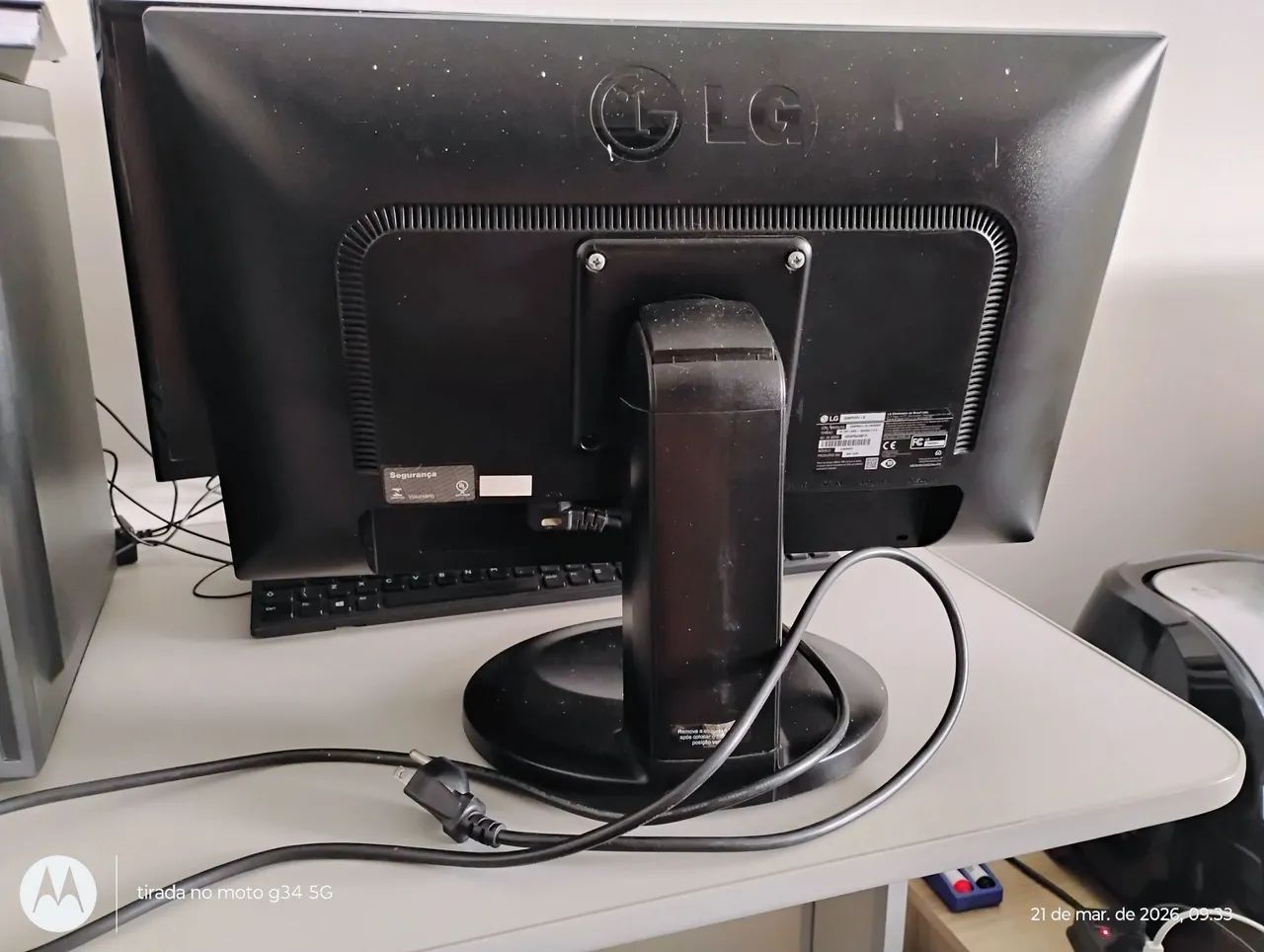Monitor LG 21,5 polegadas Full HD IPS415076752253276162