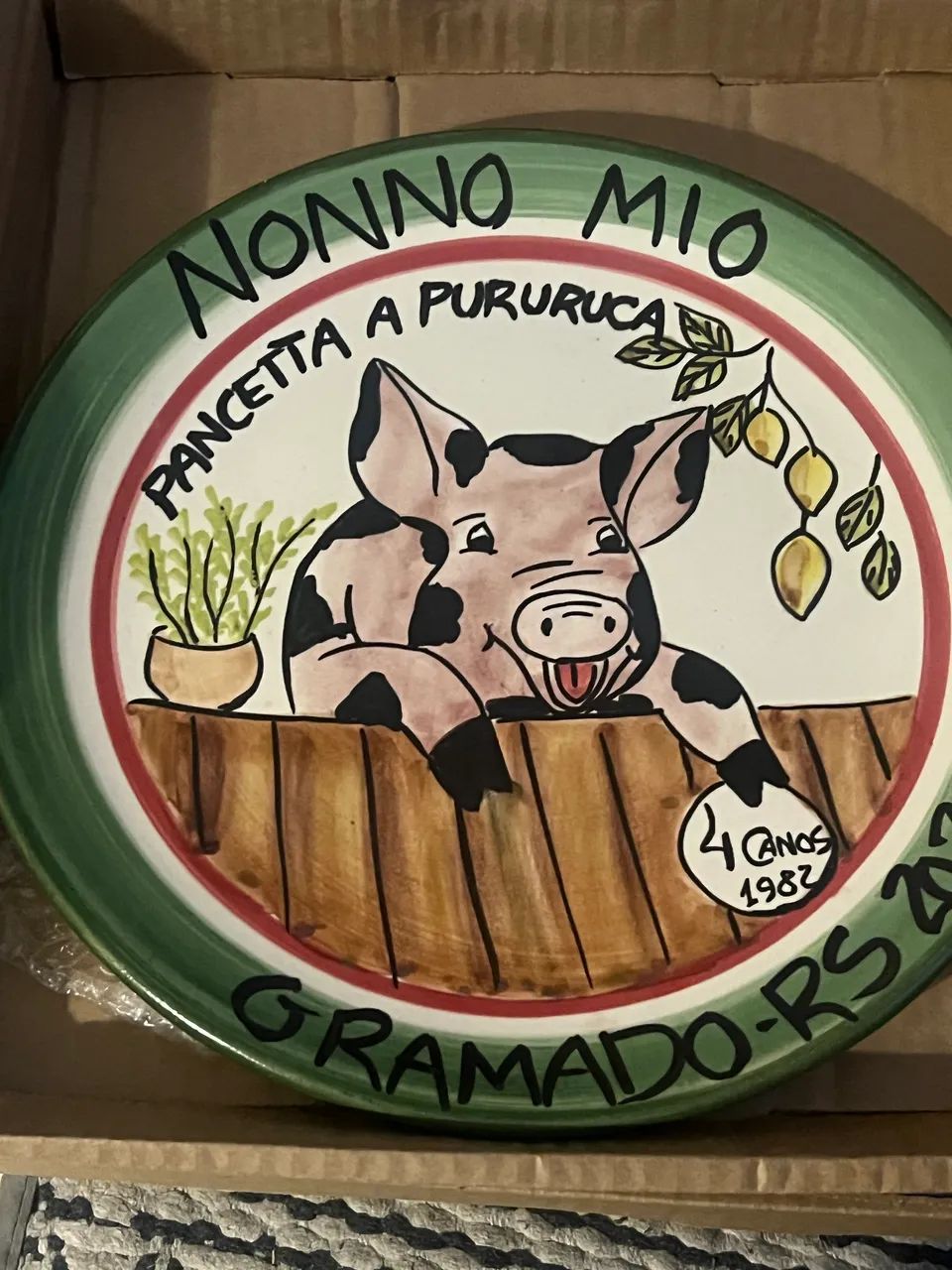 Prato da Boa Lembrança 