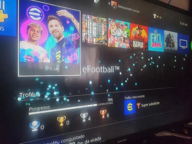 PS4 1 TB COM JOGOS E CONTROLE - Foto 3