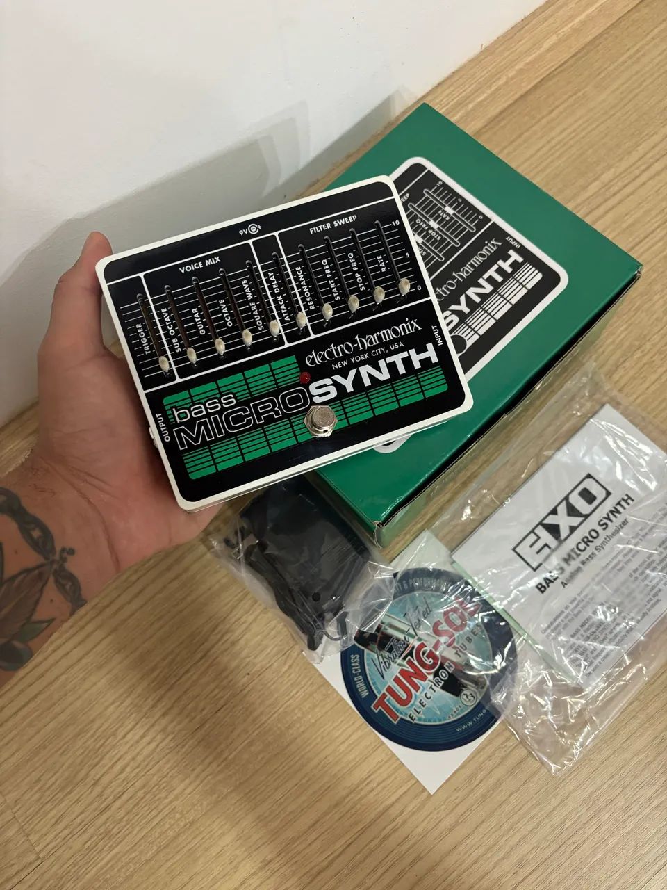 Pedal Bass Micro synth electro harmonix  - Foto 4