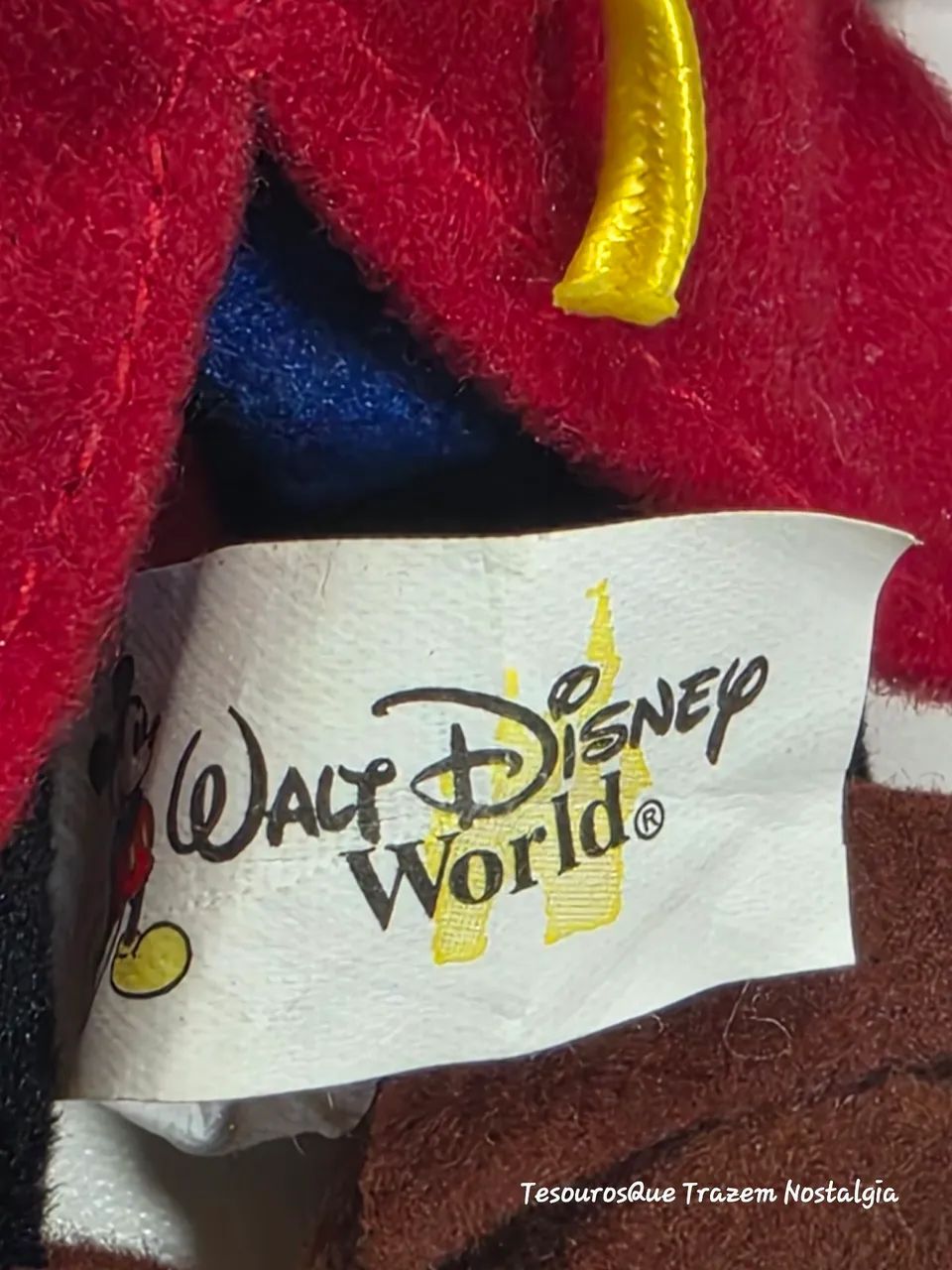 Chaveiro Pelúcia Mickey Mágico/Feiticeiro 19cm Disney Parks - Foto 4