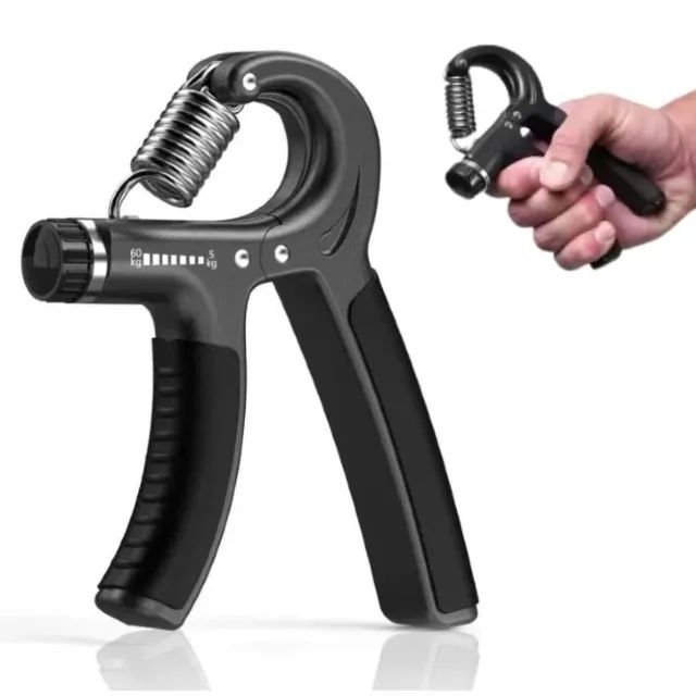 Hand Grip Flexor De Punho Com Mola Ajustável Antebraço Mãos