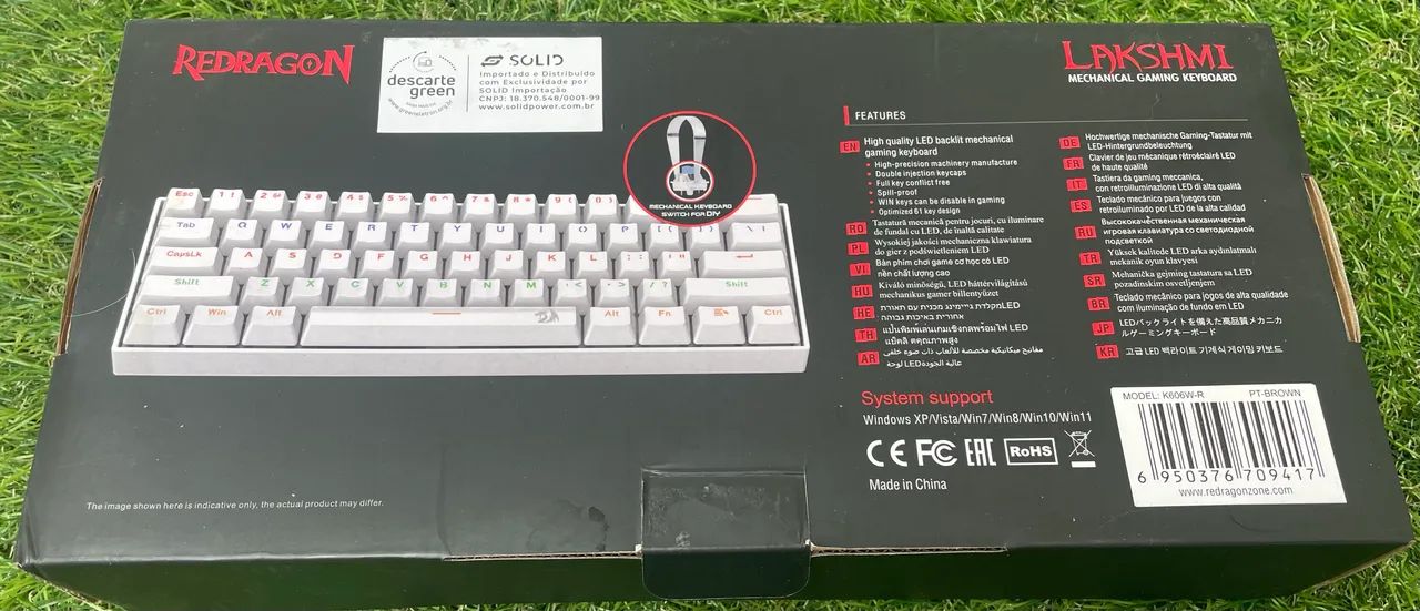 Teclado reddragon k606wr - Foto 2