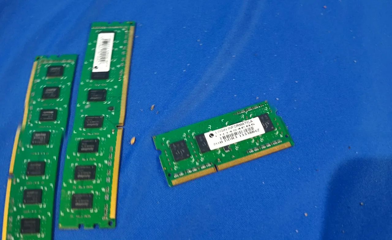 Vendo  peças pra computador memória   e hd - Foto 5