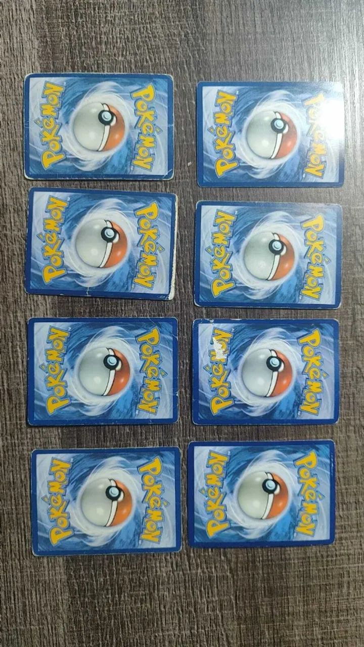 Lote com 8 Cartas Pokémons - Foto 3