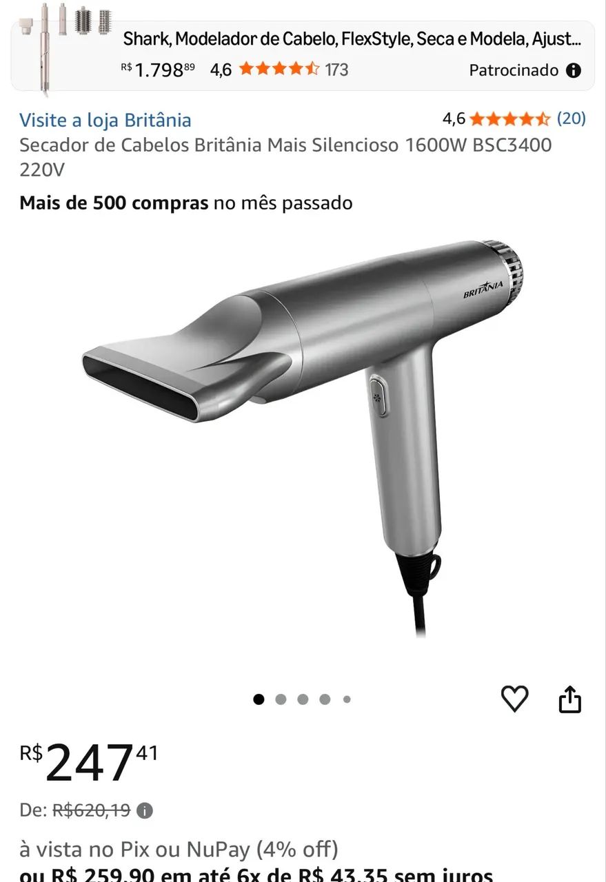 Secador britânia  - Foto 2