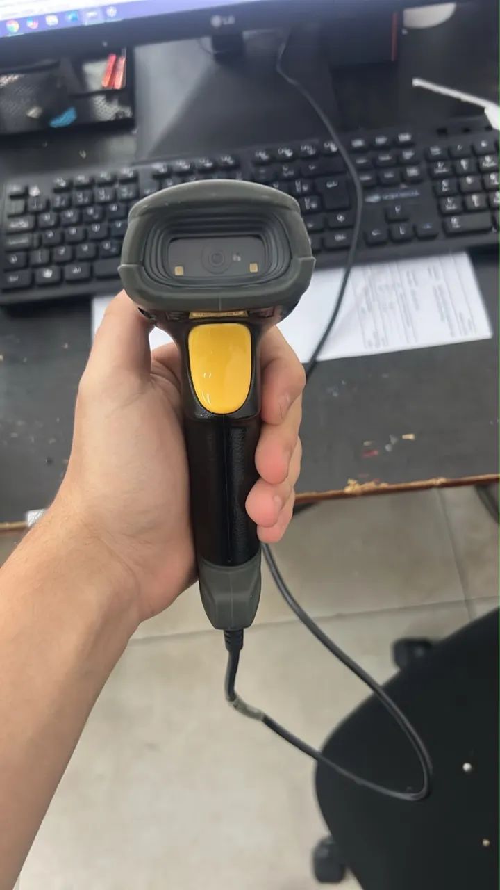 Leitor codigo barras Elgin EL250 laser - Foto 3