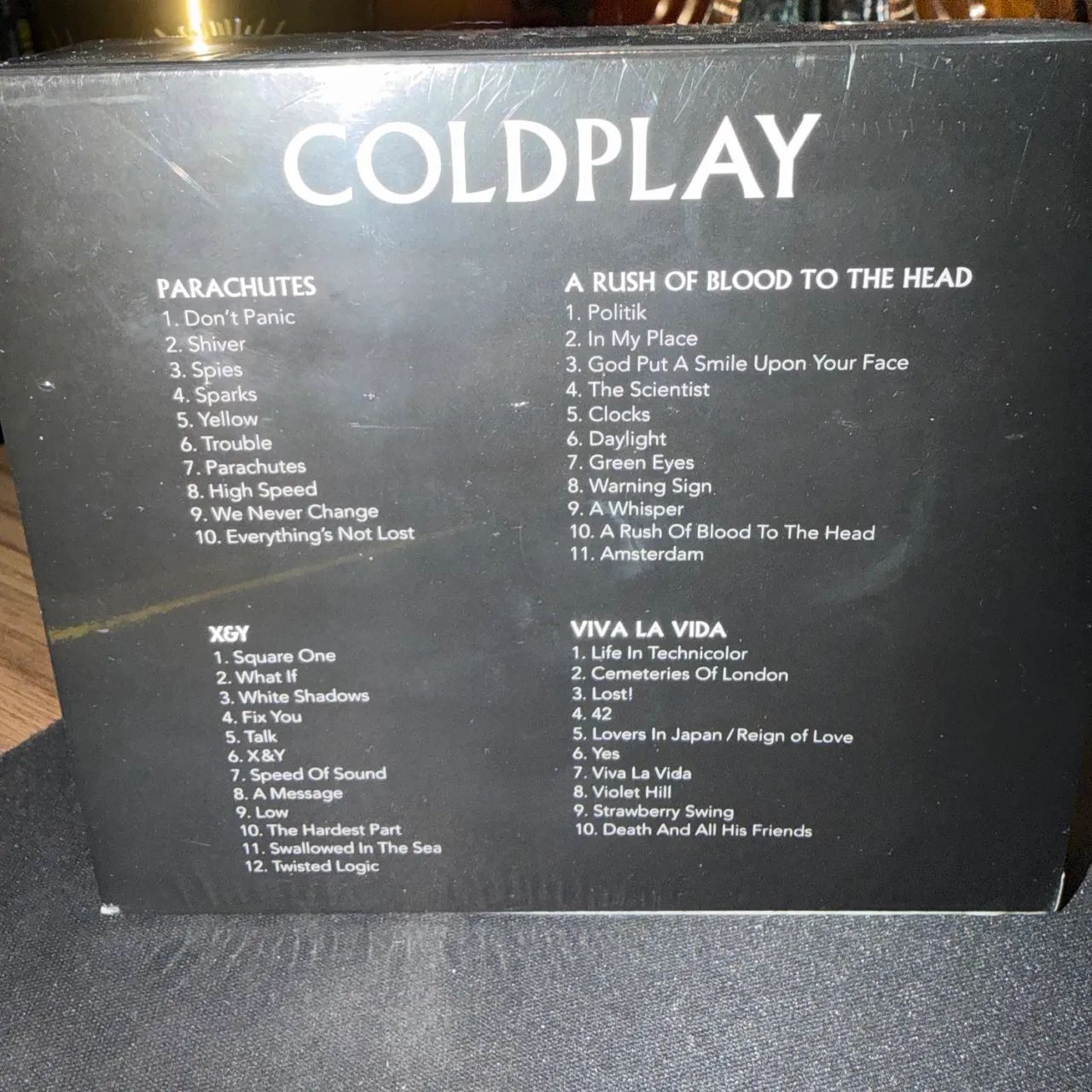 Coldplay Box 4 Cds Originais Lacrado - Foto 3