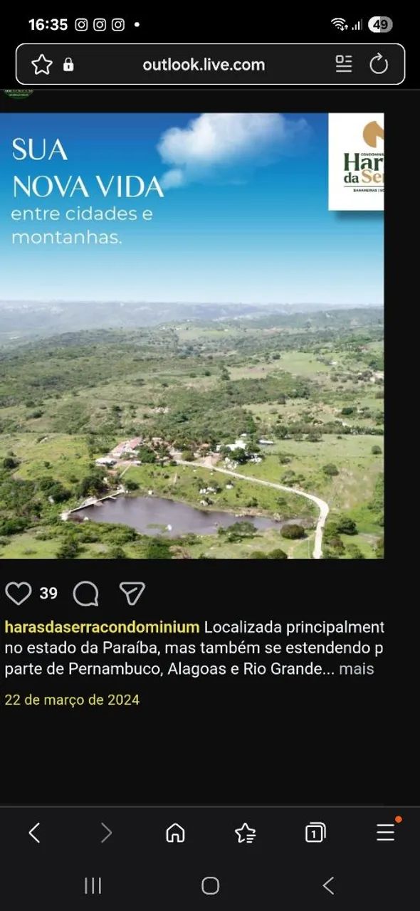 Repasso Terreno no Chácara da Serra - Foto 2