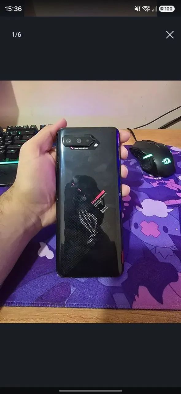 Celular Rog Phone 5s Edição Tencent 