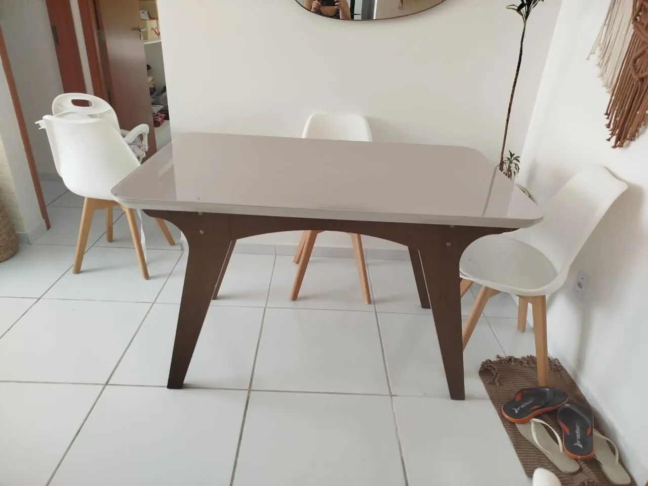 Mesa retangular de jantar  - Foto 3