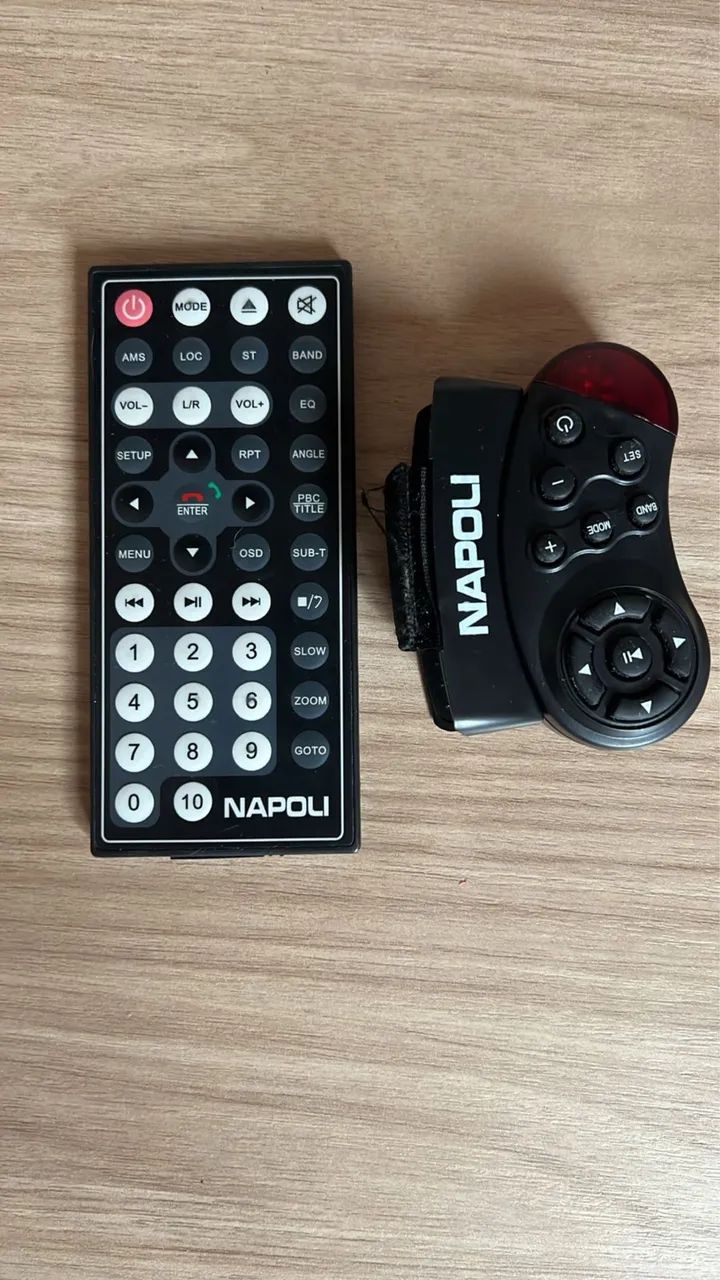 Controle de Carro Napoli 