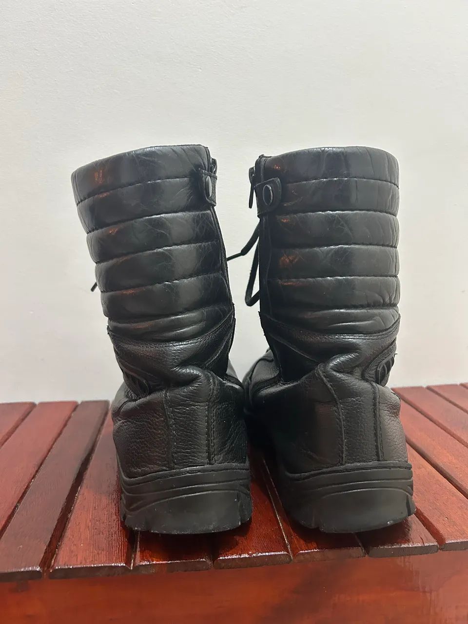 Coturno preto Bm brasil - Foto 3