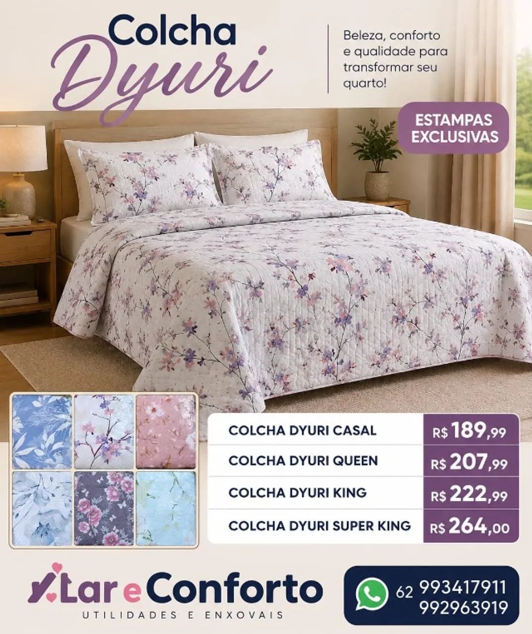 Cama mesa e banho 