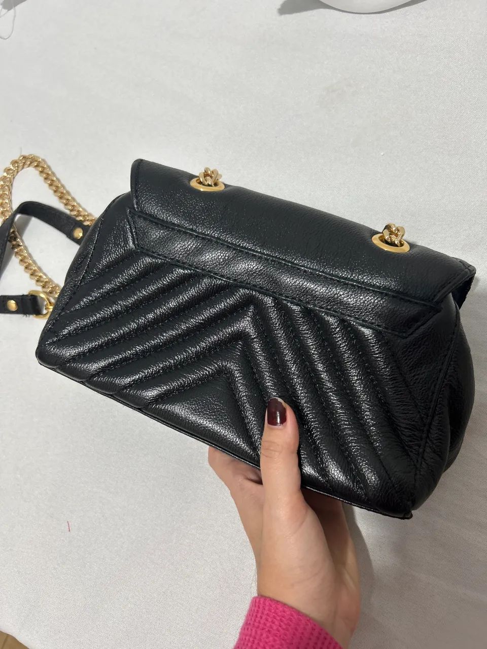 Bolsa Carmen Steffens Preta - Foto 4