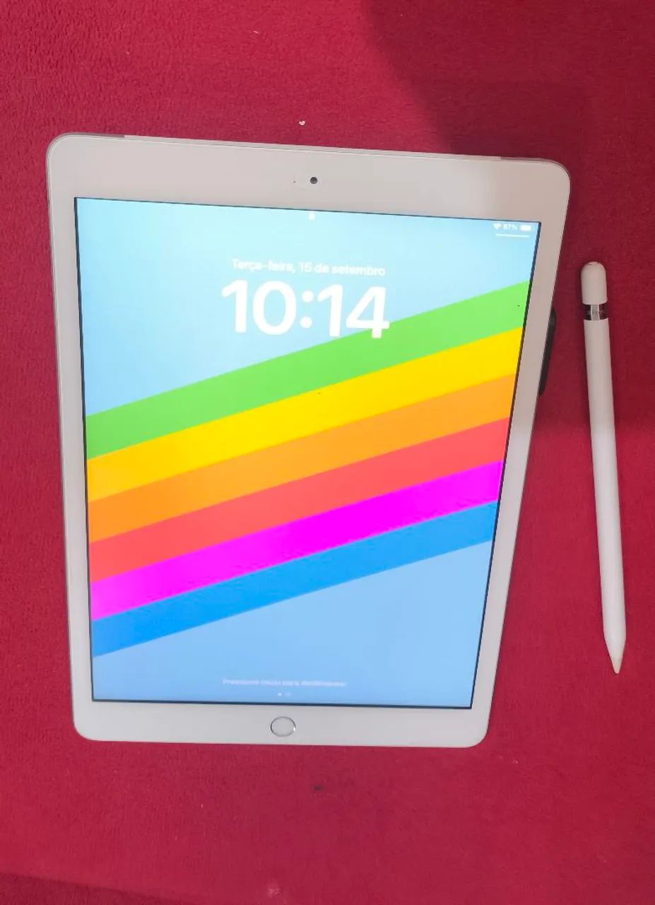 iPad 7ª Geração 32GB Cellular + Apple Pencil Original