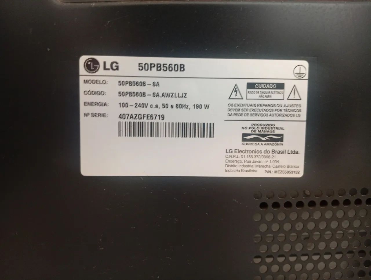 TV LG 50 POLEGADAS PLASMA - Foto 4