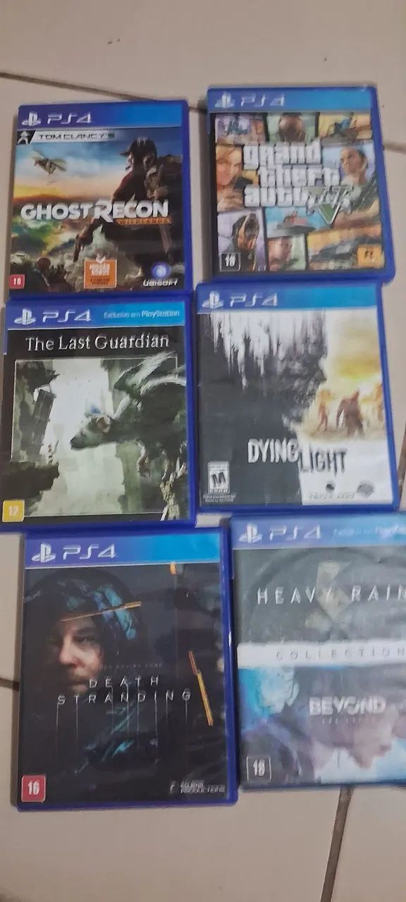 JOGOS DE PS4 SEMI NOVOS