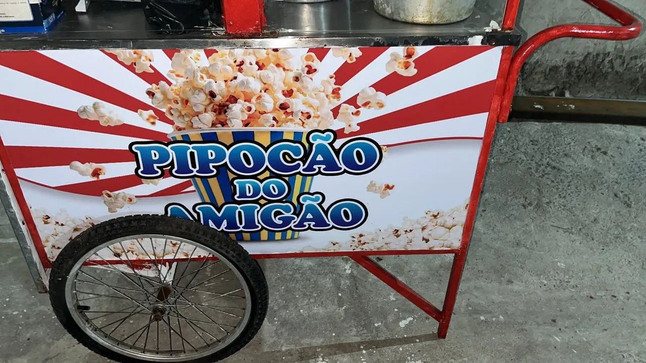 Carrinho de pipoca  - Foto 5