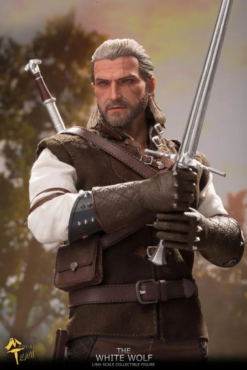Geralt The Witcher 3 estilo Hot Toys Master Team - Foto 5
