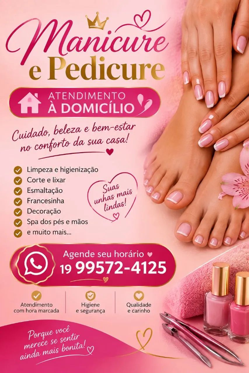 Manicure e Pedicure 